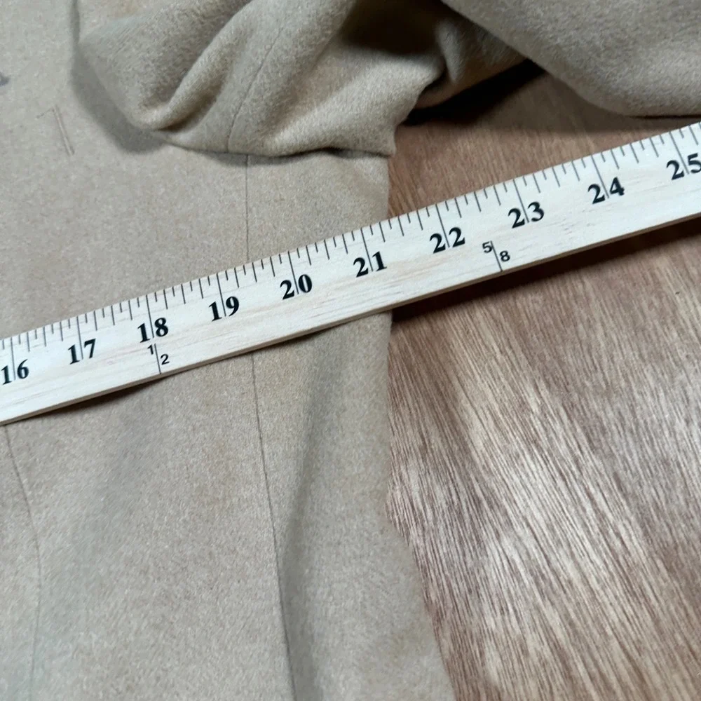 Hart Schaffner Marx 40L 100% Camel Hair Blazer Tan Sport Coat Long